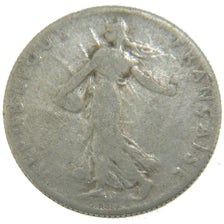 FRANCE, Semeuse, 50 Centimes, 1902, Paris, KM #854, VF(20-25), Silver, 18.1,...