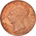 Isle of Man, Victoria, 1/2 Penny, 1839, MS(60-62), Copper, KM:13