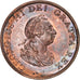 Monnaie, Grande-Bretagne, George III, 1/2 Penny, 1799, SUP+, Cuivre, KM:647
