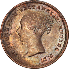 Moneda, Gran Bretaña, Victoria, 1/2 Farthing, 1844, EBC+, Cobre, KM:738