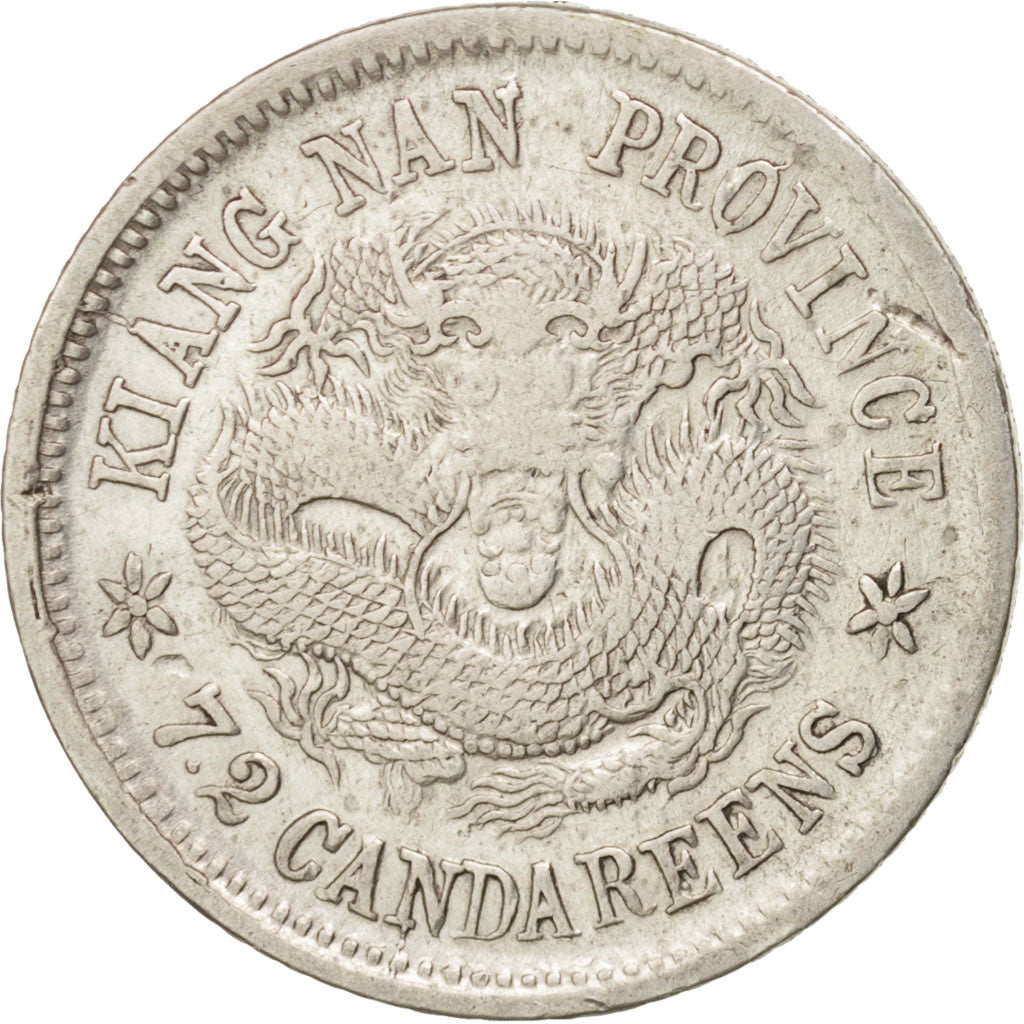 China, KIANGNAN, Kuang-hs, 10 Cents, 1903, SS, Silber, KM:142a.11