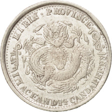 Chine, KIRIN PROVINCE, Kuang-hs, 20 Cents, 1904, TTB+, Argent, KM:181a
