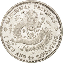 Munten, China, MANCHURIAN PROVINCES, Hs, 20 Cents, 1913, PR, Zilver, KM:213a.4