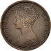 Hong Kong, Victoria, Cent, 1901, Heaton, EF(40-45), Bronze, KM:4.3
