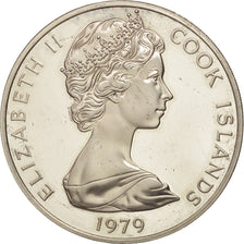 Cook Islands, Elizabeth II, Dollar, 1979, MS(65-70), Copper-nickel, KM:7