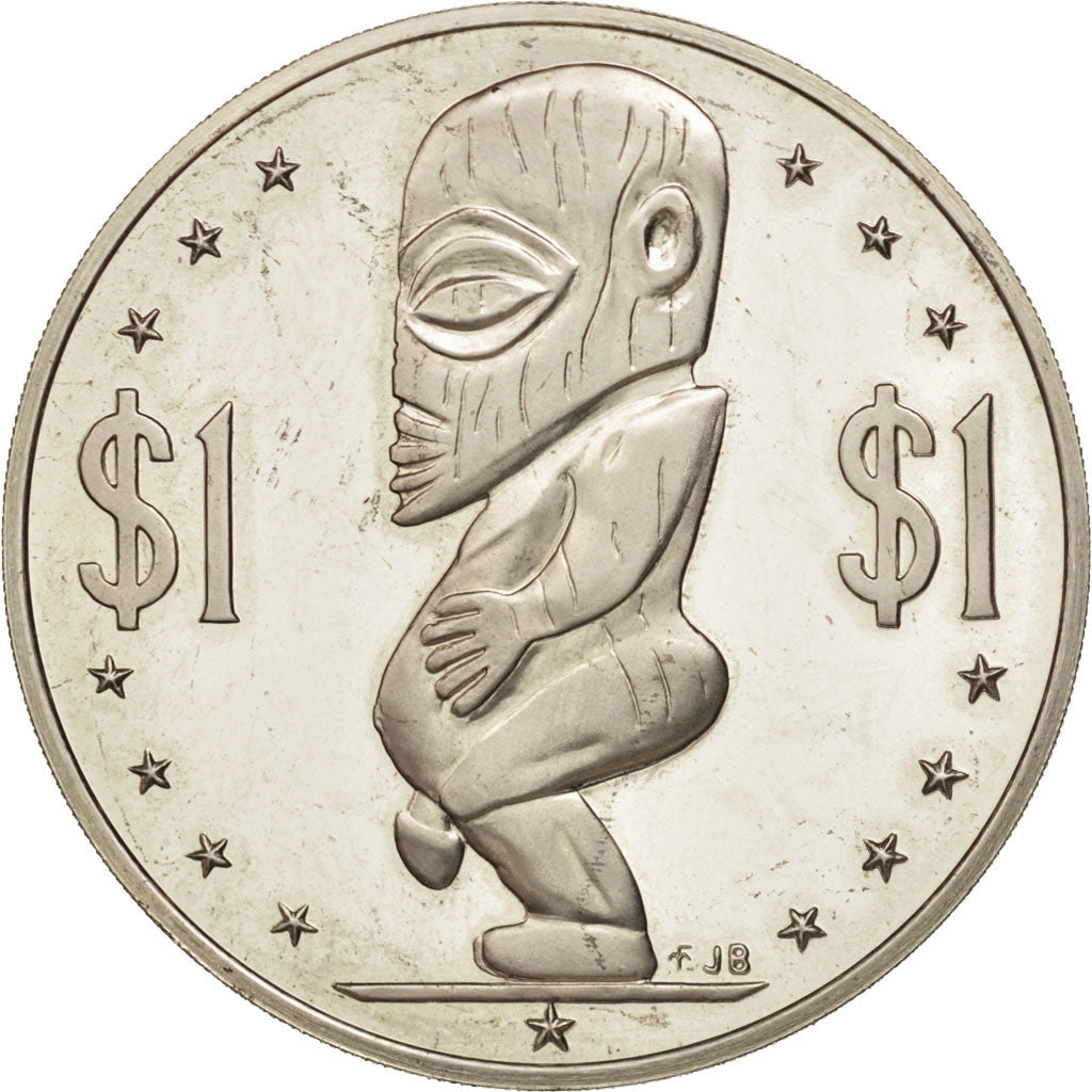 Cook Islands, Elizabeth II, Dollar, 1979, MS(65-70), Copper-nickel, KM:7
