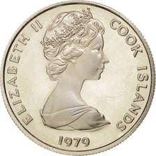 Cook Islands, Elizabeth II, 5 Cents, 1979, Franklin Mint, MS(65-70), KM:3