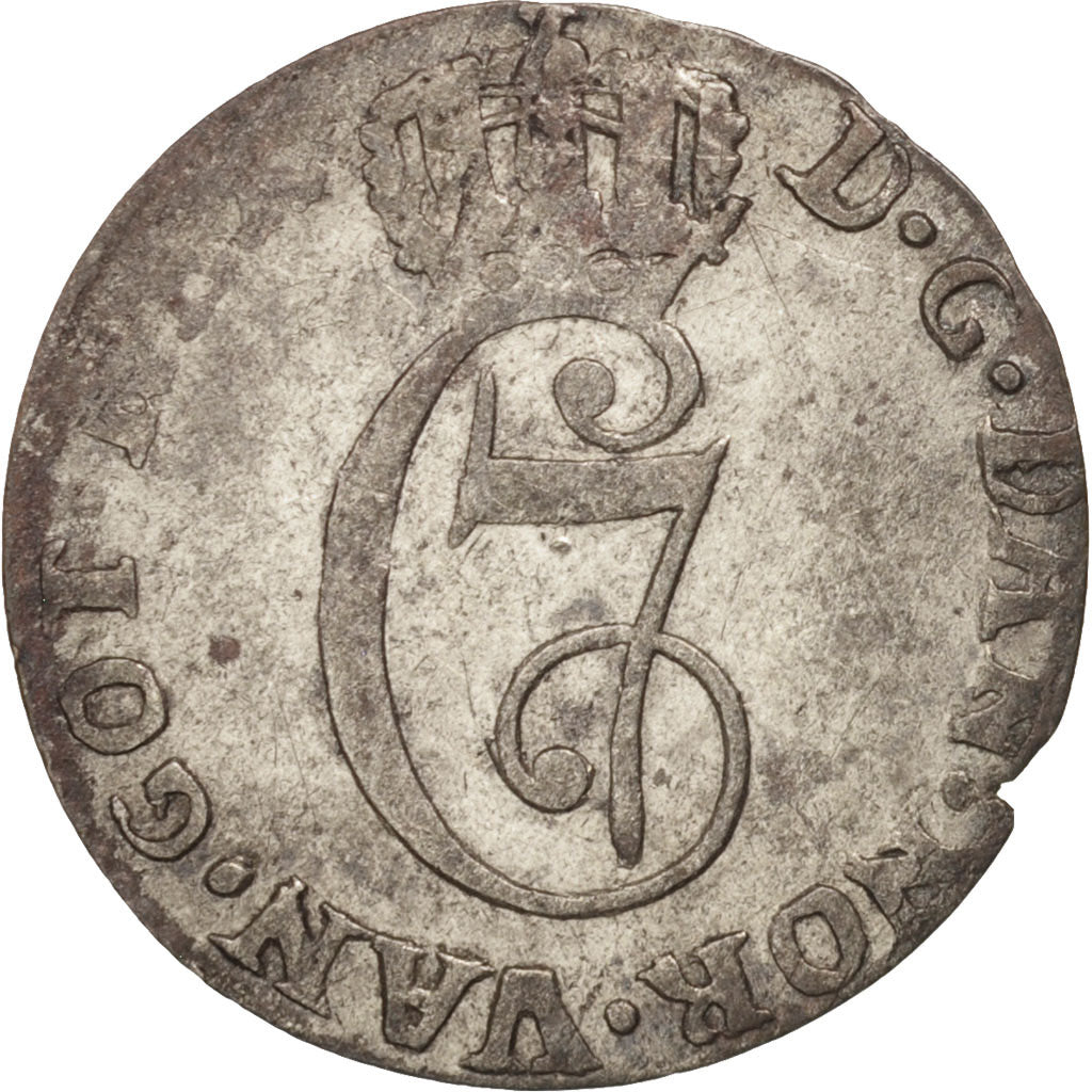 Norway, 2 Skilling, 1780, EF(40-45), Silver, KM:255