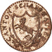 Coin, SWISS CANTONS, SCHAFFHAUSEN, Kreuzer, 1808, AU(55-58), Billon, KM:65