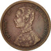 Thailand, Rama V, Att, 1887, EF(40-45), Bronze, KM:22