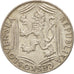 Münze, Tschechoslowakei, 100 Korun, 1948, VZ, Silber, KM:27