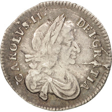Gran Bretagna, Charles II, 3 Pence, 1677, BB, Argento, KM:433
