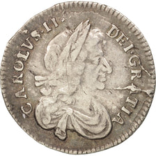 Great Britain, Charles II, 3 Pence, 1677, EF(40-45), Silver, KM:433