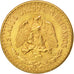 Mexico, 2 Pesos, 1945, Mexico City, MS(60-62), Gold, KM:461