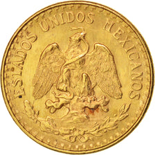 Messico, 2 Pesos, 1945, Mexico City, SPL-, Oro, KM:461