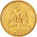 Mexico, 2 Pesos, 1945, Mexico City, AU(55-58), Gold, KM:461