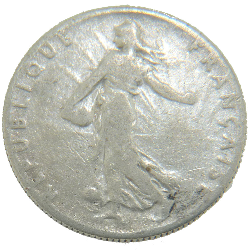 Francia, Semeuse, 50 Centimes, 1906, Paris, MB, Argento, KM:854, Gadoury:420
