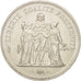 Francia, Hercule, 50 Francs, 1974, SPL-, Argento, KM:941.2, Gadoury:882a