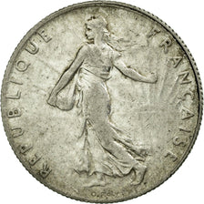 Coin, France, Semeuse, 50 Centimes, 1907, AU(50-53), Silver, Gadoury:420