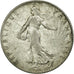 Coin, France, Semeuse, 50 Centimes, 1907, AU(50-53), Silver, Gadoury:420