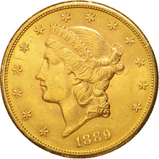 Vereinigte Staaten, Liberty Head, $20, 1889, San Francisco, MS(60-62), KM:74.3