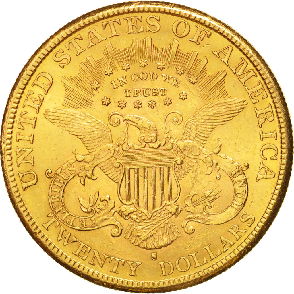 Vereinigte Staaten, Liberty Head, $20, 1889, San Francisco, MS(60-62), KM:74.3