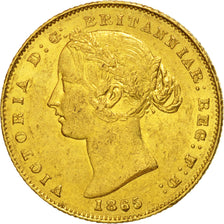 Australia, Victoria, Sovereign, 1865, Sydney, BB+, Oro, KM:4