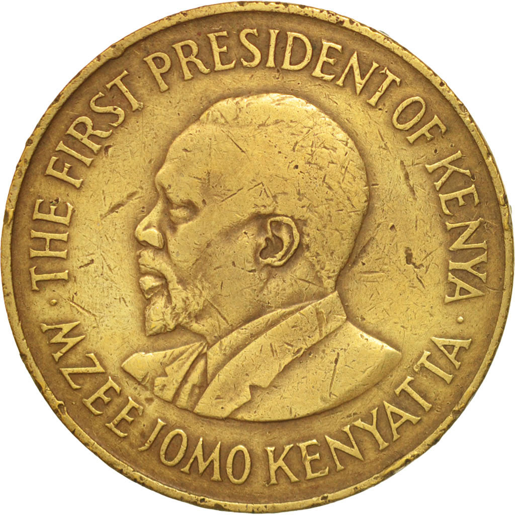 Monnaie, Kenya, 10 Cents, 1971, TB, Nickel-brass, KM:11