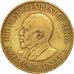 Moneta, Kenia, 10 Cents, 1971, VF(20-25), Mosiądz niklowy, KM:11