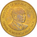 Moneta, Kenia, 5 Cents, 1990, British Royal Mint, MS(60-62), Mosiądz niklowy