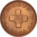 Monnaie, Malte, Cent, 1972, British Royal Mint, TTB+, Bronze, KM:8