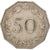 Coin, Malta, 50 Cents, 1972, British Royal Mint, AU(50-53), Copper-nickel, KM:12