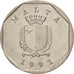 Coin, Malta, 5 Cents, 1991, MS(60-62), Copper-nickel, KM:95