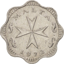 Coin, Malta, 2 Mils, 1972, AU(50-53), Aluminum, KM:5