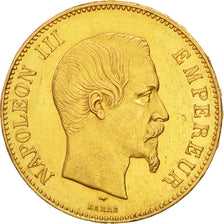 Monnaie, France, Napoleon III, Napoléon III, 100 Francs, 1856, Paris, TTB+, Or