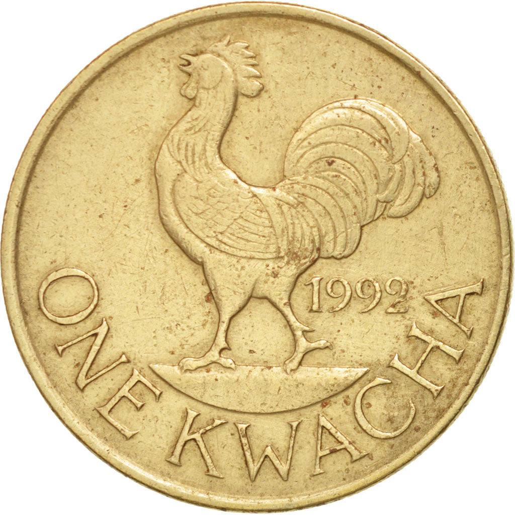 Malawi, Kwacha, 1992, EF(40-45), Nickel-brass, KM:20