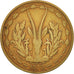 Munten, West Afrikaanse Staten, 25 Francs, 1970, FR, Aluminum-Bronze, KM:5