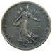FRANCE, Semeuse, 50 Centimes, 1911, Paris, KM #854, AU(55-58), Silver, 18.1,...