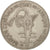 Moneda, Estados del África Occidental, 100 Francs, 1987, BC+, Níquel, KM:4