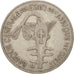 Moneta, Kraje Afryki Zachodniej, 100 Francs, 1987, VF(30-35), Nikiel, KM:4