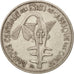 Coin, West African States, 100 Francs, 1969, EF(40-45), Nickel, KM:4