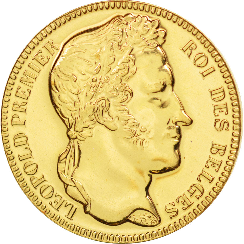 Belgio, Baudouin I, 20 Francs, 20 Frank, 1980, FDC, Oro