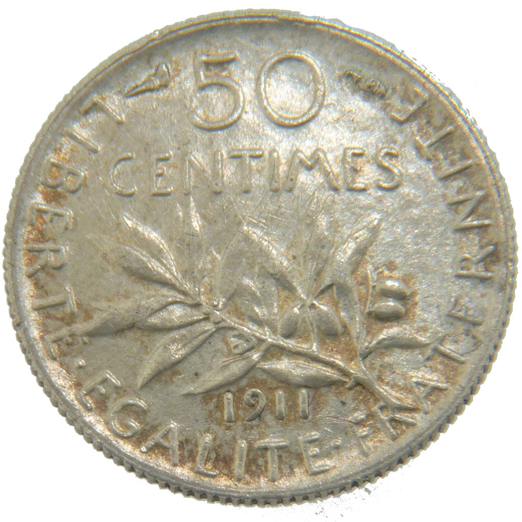 III ème République, 50 Centimes Semeuse