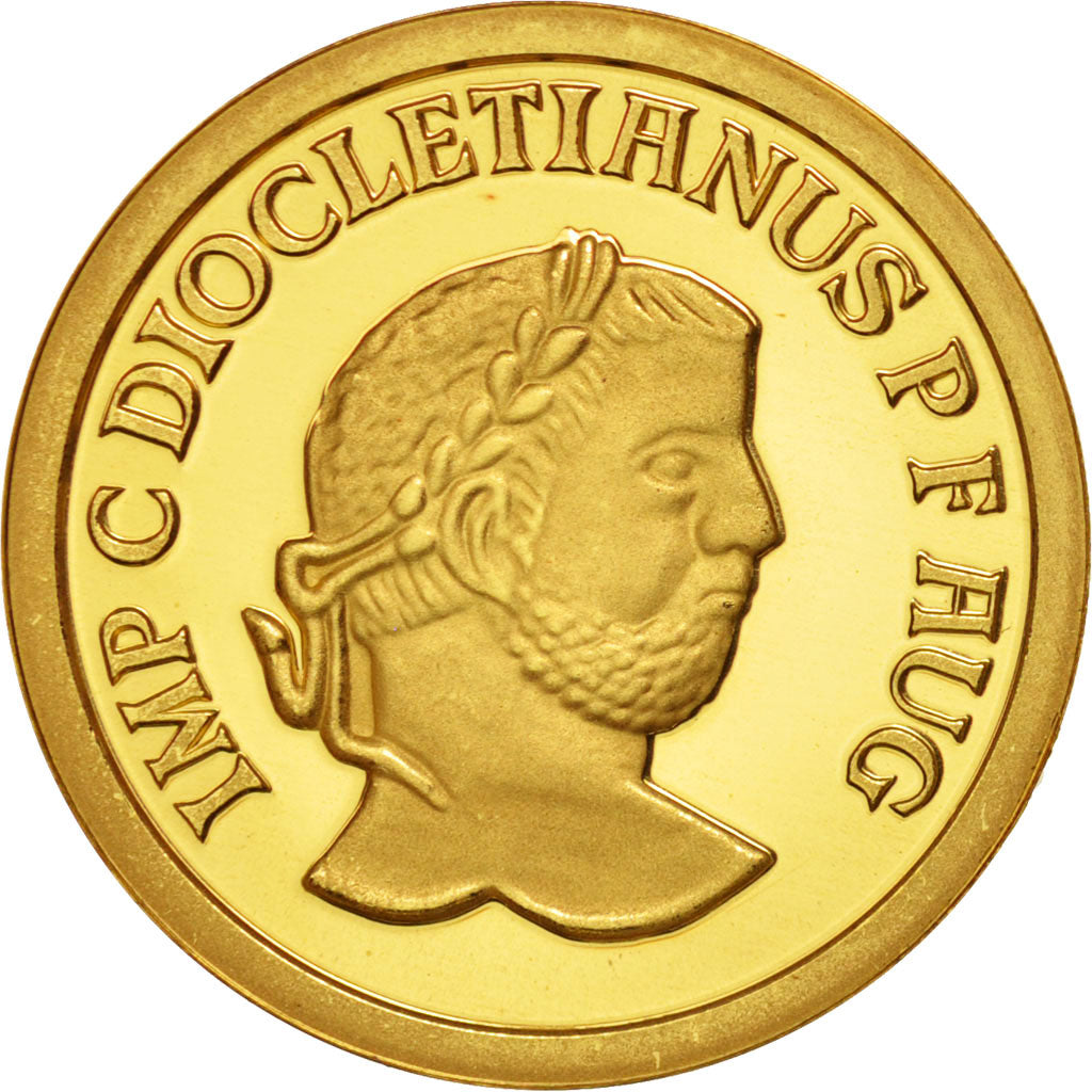 Belgique, Baudouin I, 25 Ecu Dioclétien, 1989, FDC, Or, KM:173