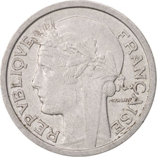 Munten, Frankrijk, Morlon, Franc, 1944, Castelsarrasin, ZF+, Aluminium