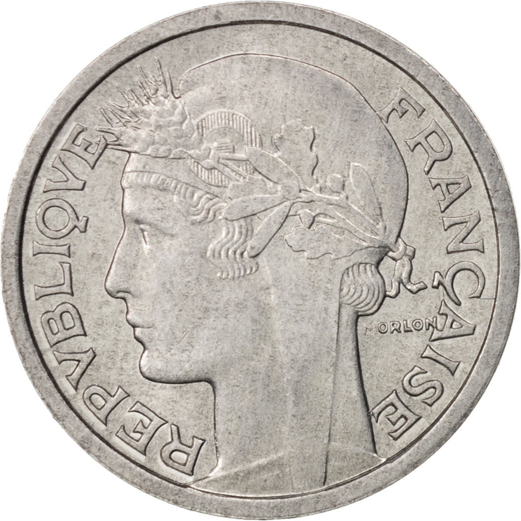 Monnaie, France, Morlon, Franc, 1948, Beaumont - Le Roger, SUP+, Aluminium