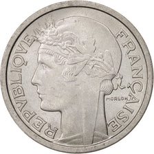 Coin, France, Morlon, Franc, 1958, Beaumont - Le Roger, MS(60-62), Aluminum