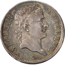 Frankreich, Napoleon I, Franc, 1808, Lyon, Silber, SS+, Gadoury:446, KM:682.4