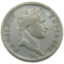 FRANCE, Napoléon I, Franc, 1808, Strasbourg, KM #682.3, EF(40-45), Silver, G...