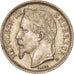 France, Napoleon III, Franc, 1870, Strasbourg, MS(60-62), Silver, KM:806.2